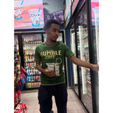 Word Search Tee Green-Cream