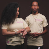 Humble Vibes 24/7 Tee Cream-Multicolor