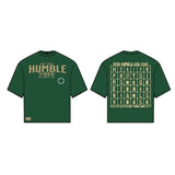 Word Search Tee Green-Cream