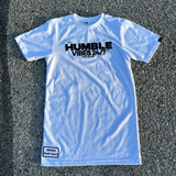 Classic “Humble Vibes 24/7” Tee White-Black